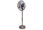 16" Plug In Metal Blade Pedestal Floor Oscillating Fan Adjustable Height 50Hz