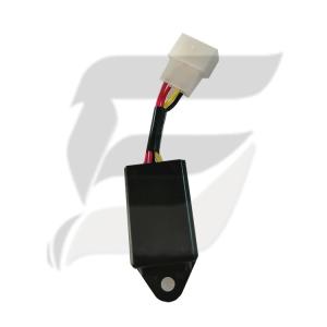 China 128300-77920 HC0108 Preheat Starter Excavator Timer Relay For 4TNM88 4TNV94 Diesel Engine factory