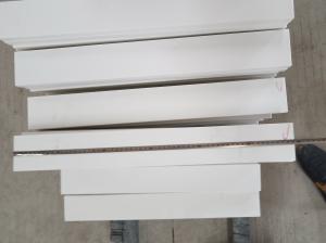 China Artificial Quartz Bathroom Vanity Tops For Hotel Renovation Back / Side Splash factory