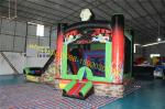 zombies bouncy castle slide house