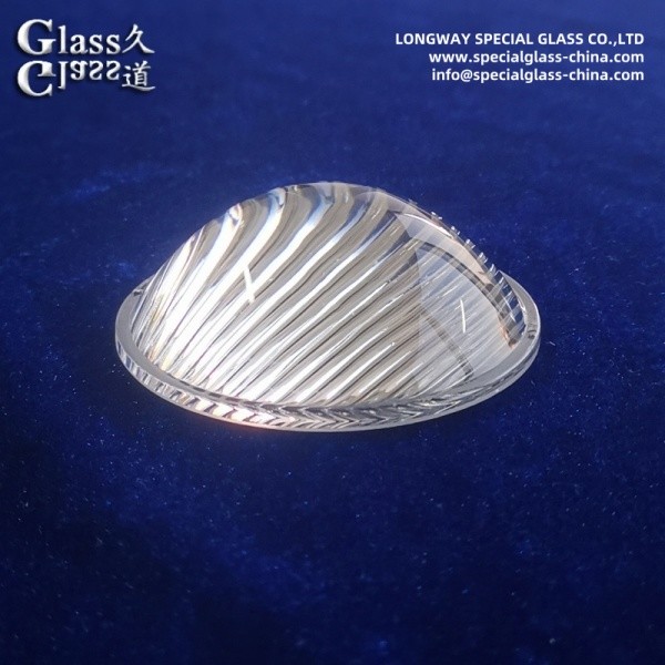 Optical Grade Borosilicate Aspheric Convex Lens For Automotive Lighting