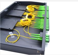 China SC APC G657A Fiber Optic PLC Splitter Distribution Box 3 In 24 Out factory