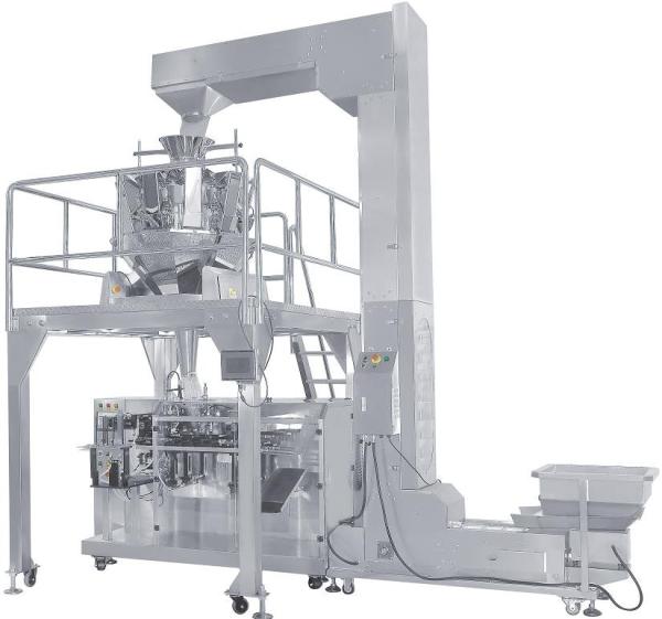 Granule Premade Bag Packaging Machine Zipper Pouch Biscuits Packing Machine Auto
