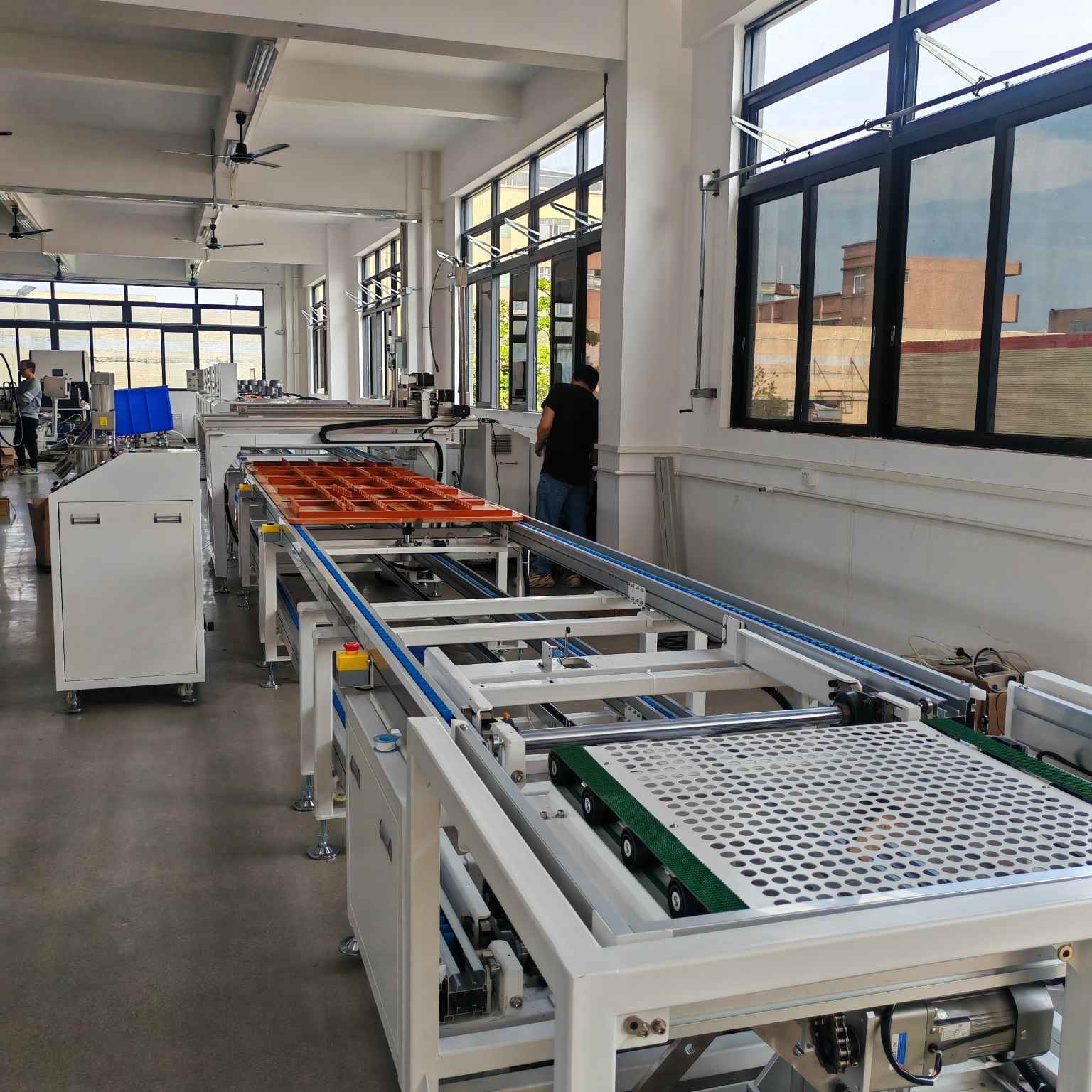 China Two Component AB Glue Machine Automatic Glue Line Customized For Waterproof Led Driver factory