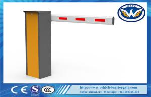 China WONSUN 2.5sec/3m Driveway Barrier Gates DC Brushless Barrier Gate Backup Battery factory