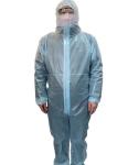 Non Seterile Disposable Isolation Gowns Anti Bacterial Polypropylene Coverall