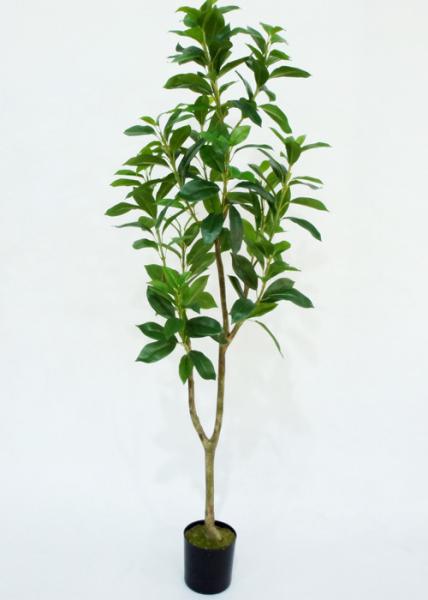 4 Ft Artificial Indoor Plants , Artificial Trees For Living Room Plastic Grow