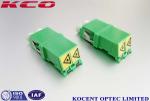 No Flange LC/APC Adapter Fiber Optic PC Material Duplex Simplex 4 Ways Quad 55dB