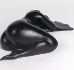 Small sleeping lady bronze sculptures for artist,customized bronze statues,