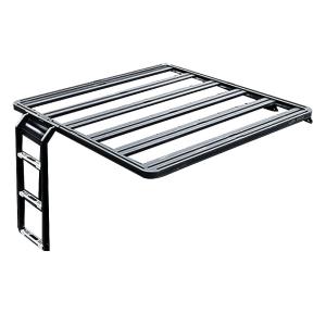 China 4x4 Aluminum Alloy Roof Rack for Jeep Wrangler JK Car Exterior Accessories in Black factory