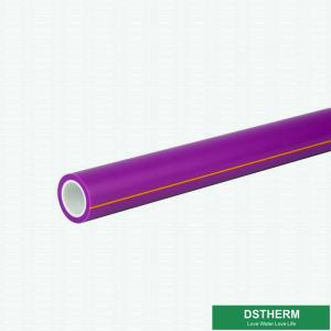 China PPR Chemical Resistant Plastic Pipe Recycled Middle Weight For Cold / Hot Water factory