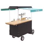 Street Kitchen 3 Wheel 48V 300KG Mobile Beer Cart