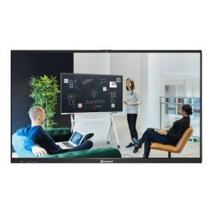 China Qtenboard Smart White Board 55 65 75 86 Inch Moveable Stand Meeting Software Support factory