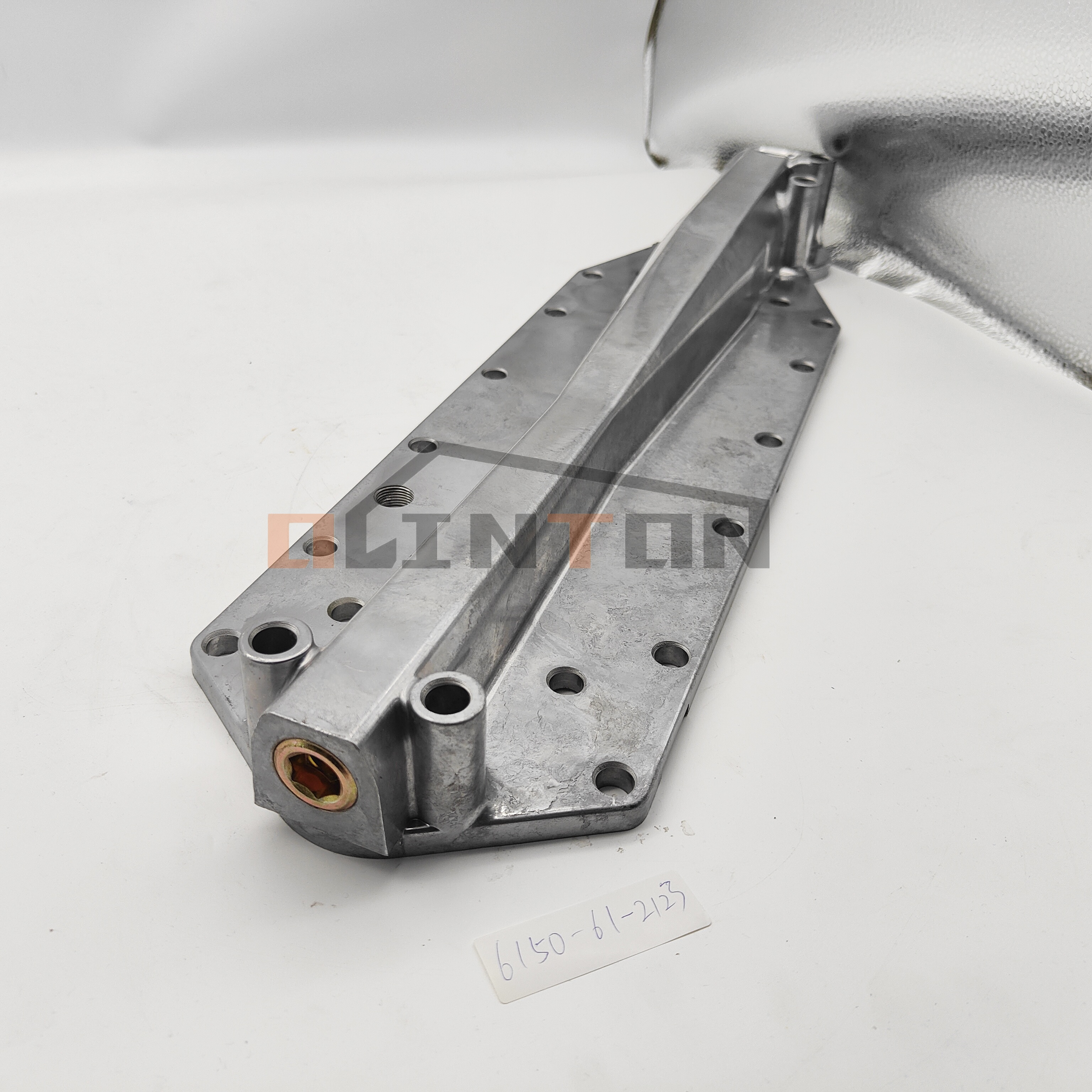 6D125 Excavator Engine Oil Cooler Cover Assy 6150-61-2123 for Excavator Maintenance