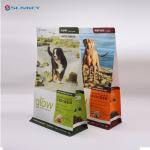 Big Flat Bottom Laminated Packaging Pouches 25kg Resealable Dog Food Bag