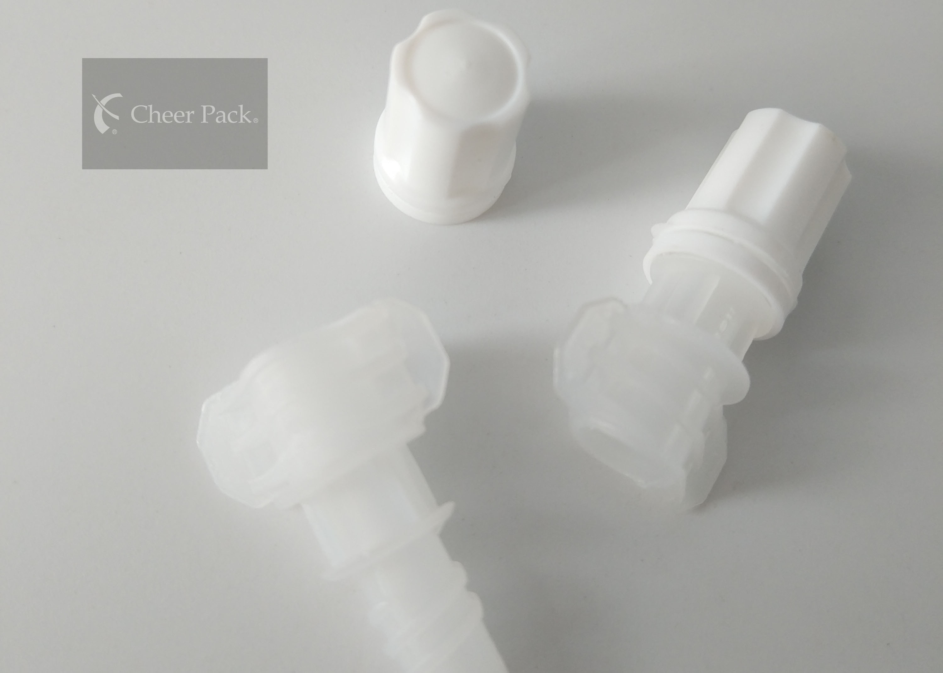 Peofessional Small Twist Top Cap For Salad Dressing Bag , 5mm Inner Dia