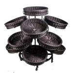 Heavy Duty Fruit And Vegetables Shelves Single Sided For Store