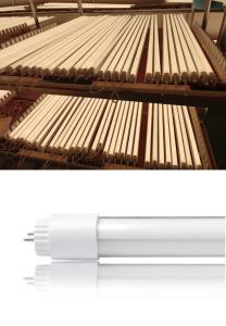 China 4000k 5000k 6000k Led Tube Light Bulbs Double Line factory