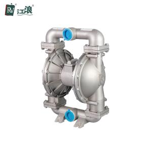 China 2'' Full Stainless Steel Double Diaphragm Pump For Acid Chemical Industry factory