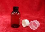Short 120ml PET Medicine Bottles With Aluminium Liner 1mm Average Wall Thickness