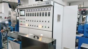 China Network Cable Making Machine 50+35 PLC Control Wire Extrusion Line factory