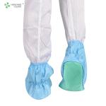 Clean room reusable and washable white stripe shoes soft outsole antistatic ESD