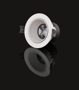 China Dimming 15W LED Anti Glare Wall Washer Spotlight Recessed Ceiling 300lm Flux factory