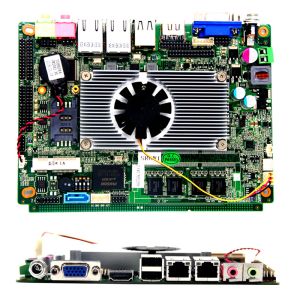 China Atom D2550 Industrial Mini Pc Motherboard 3.5&quot; Onboard 2GB DDR3 2 LAN 6 COM factory