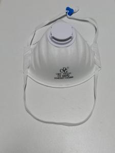 China Disposable Mask White FFP2 Disposable Cup Type Non-Medical Mask Respirators factory