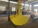 24-38 Ton Mechanical Grab Bucket Excavator Clamshell Bucket For PC240 ZX360