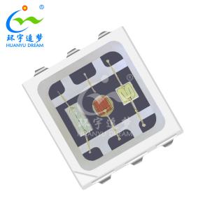 China RoHS Multi Color SMD LED 0.5W 3 In 1 3030 RGB LED Chip factory