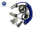 15 Feets PU Material Vehicle Vision Systems Cable With 7 Pin Trailer Socket
