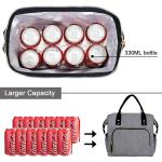 Insulated Lunch Bag with Detachable Shoulder Strap & Carry Handle