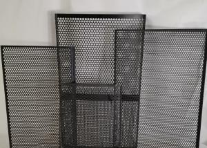 China Hexagonal Speaker Grill 1.2mm Metal Perforated Sheet factory