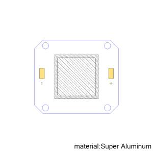 China Electrical Power 50W 395nm UV LED Chip 20000-24000mw 4046 For Curing System factory