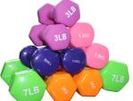 Vinyl dumbbells, Vinyl dumbbells set, vinyl covered dumbbells, dumbbells vinyl