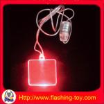 Blinking Promotion Gift Customize logo printing Flashing Led Necklaces HL-B2114