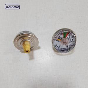 China FM NOVEC Pressure Gauge 41mm Oem Bar Psi Center Back Manometer factory
