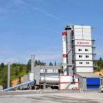 Stationary Batch Premix Asphalt Hot Plant Bitumen Mixture Machine 120TPH