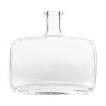 Transparent 300ml 500ml Empty Glass Wine Bottles Embossing Electroplating