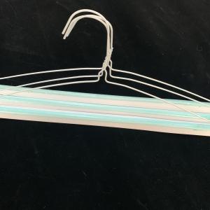 China Stable Performance Wire Dry Cleaning Hangers , Diameter 1.9mm No Slip Hangers factory