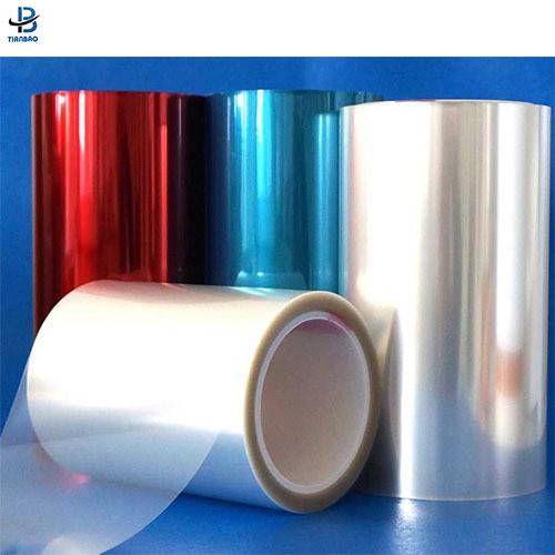 High Strength and Toughness PET Sequin Film Rolls With Rainbow Embossed in Soft