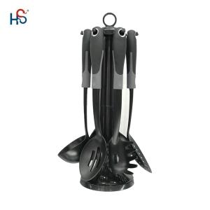 China Kitchen Utensil Holder with Printing Logo Kitchen Tools And Gadgets 2023 7 Pieces factory