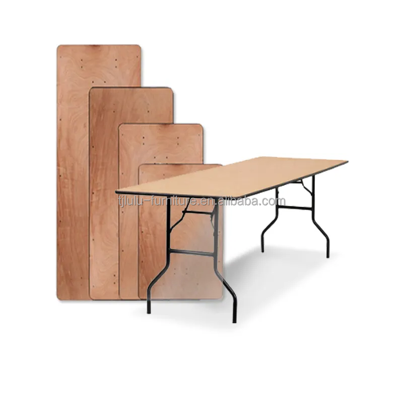Industrial Style Iron Wood Restaurant Dining Tables Wood Folding Dining Table Customized for Home Furniture Market Needs