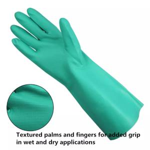 China Chinese manufacturers rubber waterproofing industry labor insurance gloves latex gloves factory
