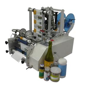 China High Quality Willdone Automatic Sticker Labeling Machine For round bottle sticker labeling machine factory