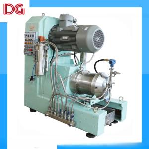 China 18l Turbo Bead Mill Machine Ceramic Structure Horizontal Sand Mill Machine factory