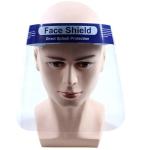 Adult Protective Clear Glasses PET Plastic Medical Face Shield Anti Dust