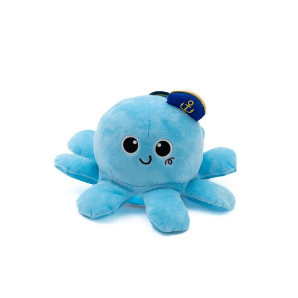 New Lighting, Singing, Circling, Recording & Repeating Octopus Plush Toy BSCI