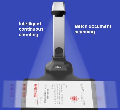Book Portable Camera Scanner A4 Style Silver 4000x3000 12 mega pixels